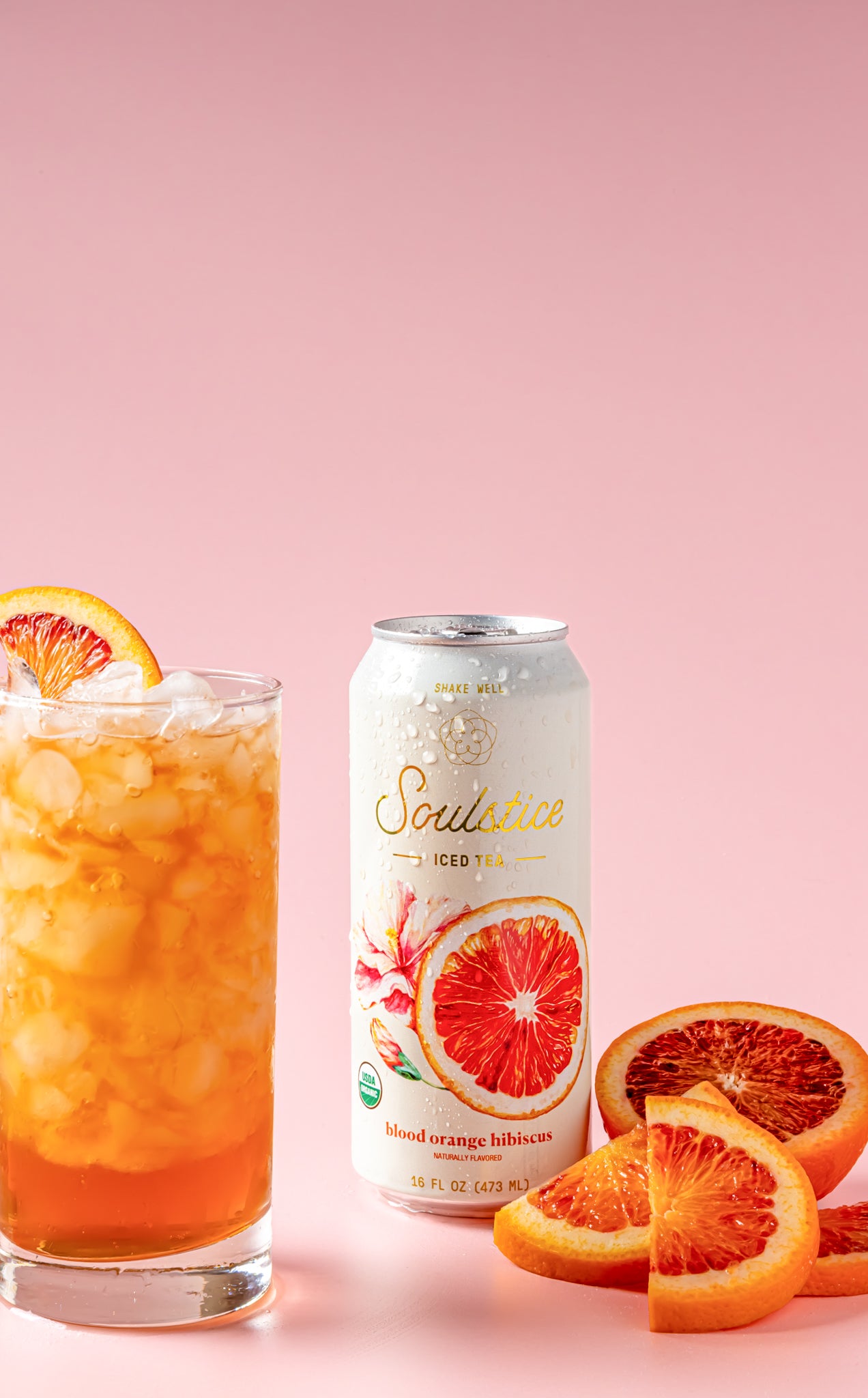 Organic Blood Orange Hibiscus 12 Pack Case
